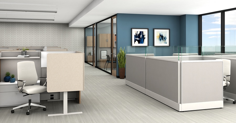 Open Office Systems Furniture